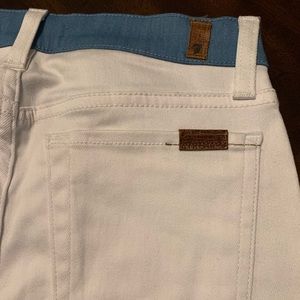 7 For All Mankind mid rise skinny jean sz 27